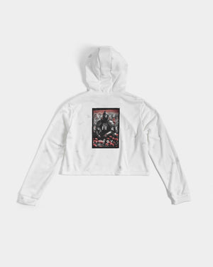 heart full of rage cropped hoodie