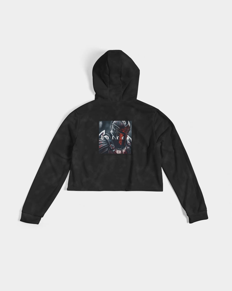 hatred cropped hoodie