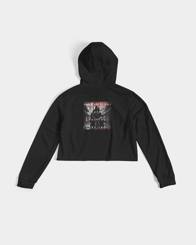 ego cropped hoodie